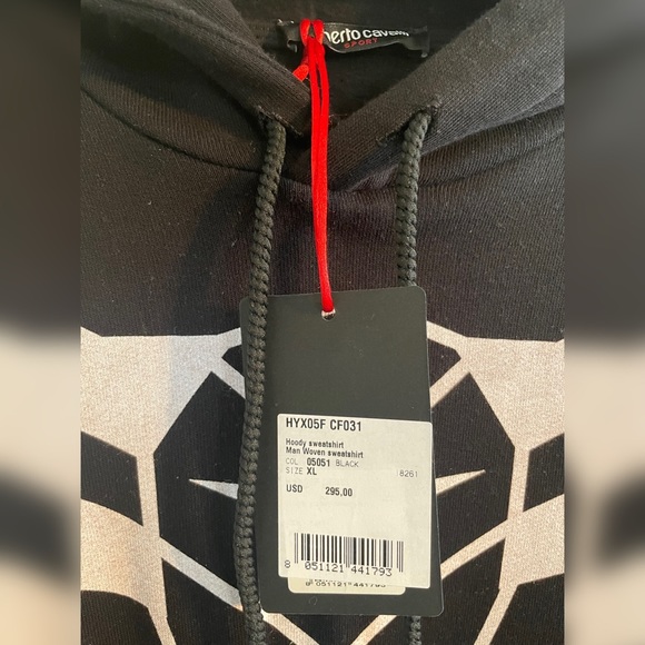 Brand New Roberto Cavalli Hoodie Sweatshirt sz XL - Picture 2 of 5